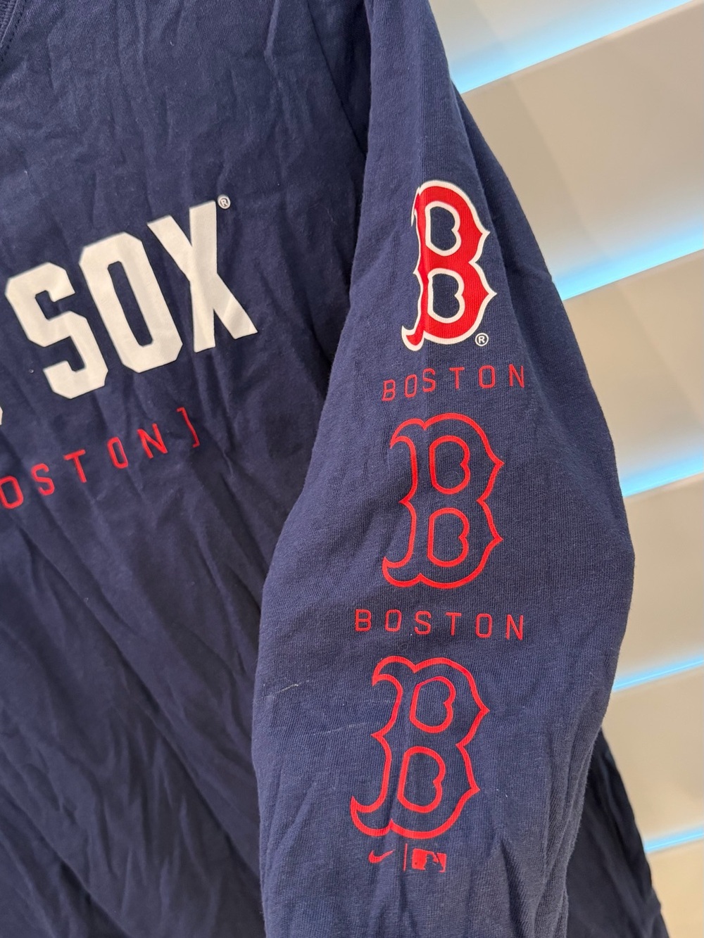 Nike Kids Navy and Red Boston Red Sox Long-Sleeve Jacket